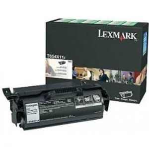 Toner para Lexmark X656 / T654X11L | 2309 - Toner Original T654X11L Negro para Lexmark X656de X656dte. Rendimiento: 36.000 Páginas al 5%. 